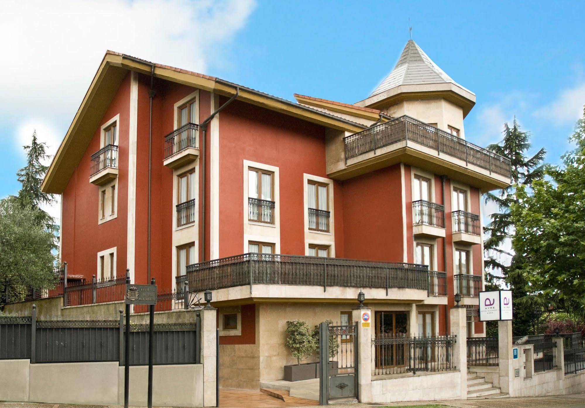 Ayre Hotel Alfonso II Oviedo Esterno foto